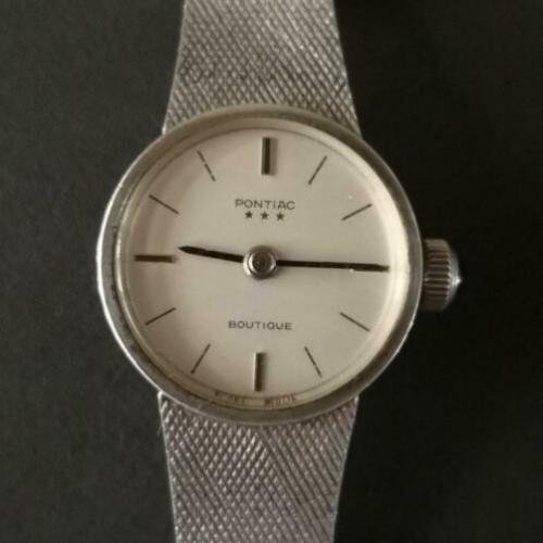 zilveren horloge , dameshorloge ,