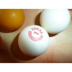 oude vintage tafeltennis ballen