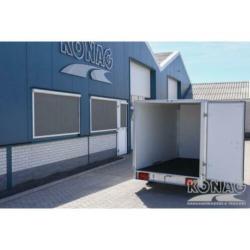 Easyline gesloten enkelas aanhangwagen 225x125x150