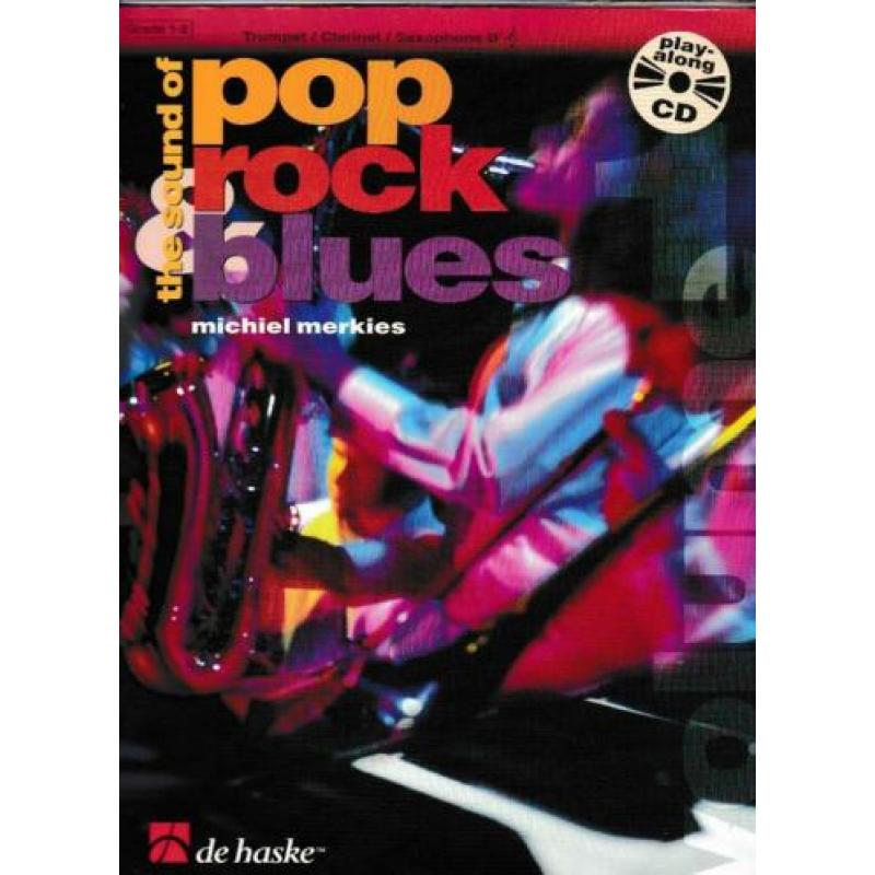 Pop Rock Blues deel 1 en 2 Voor Trompet Clarinet Sax (b634)