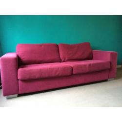 Bank roze / fuchsia / paars 2,5 Zits