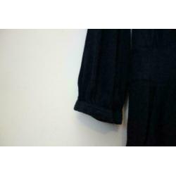 1048 D.blauwe tuniek met lange mouw MEXX; Mt=36