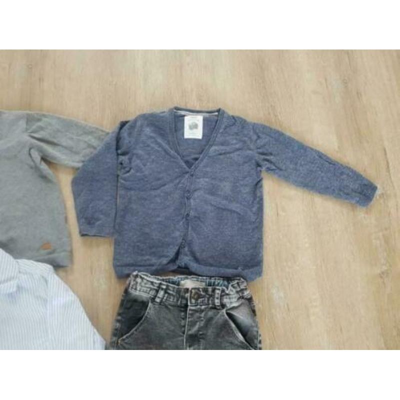 Mooi kledingpakketje Zara, maat 98 en 104