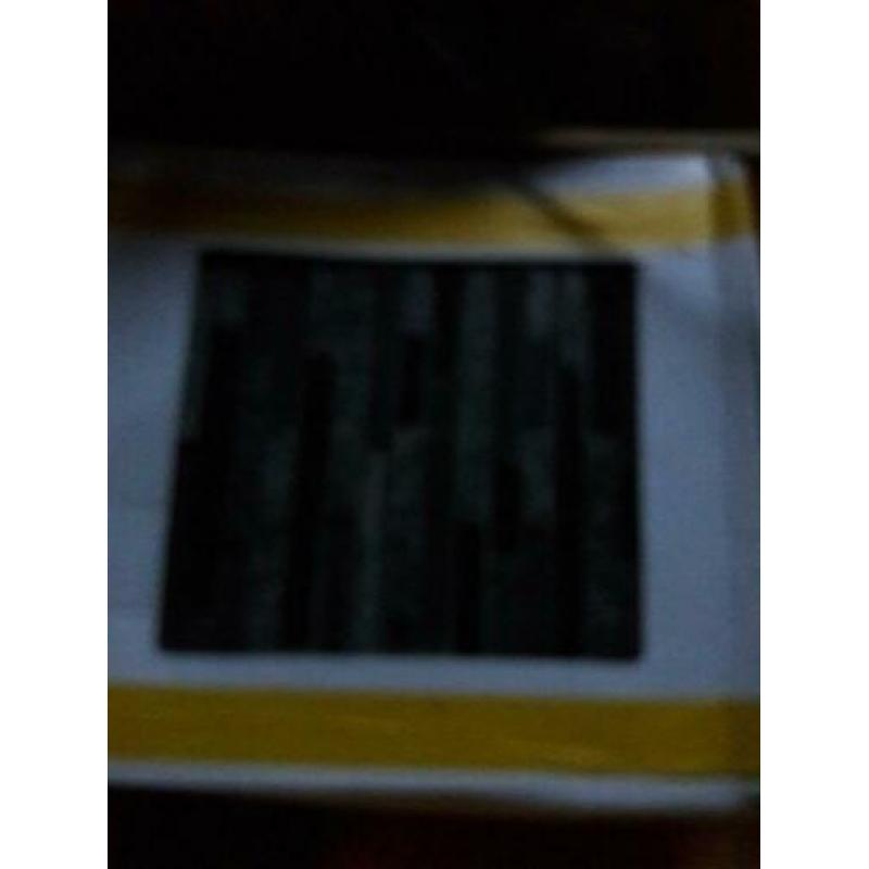 Mozaïek tegels 33×315 per mat half glas half natuurstenen