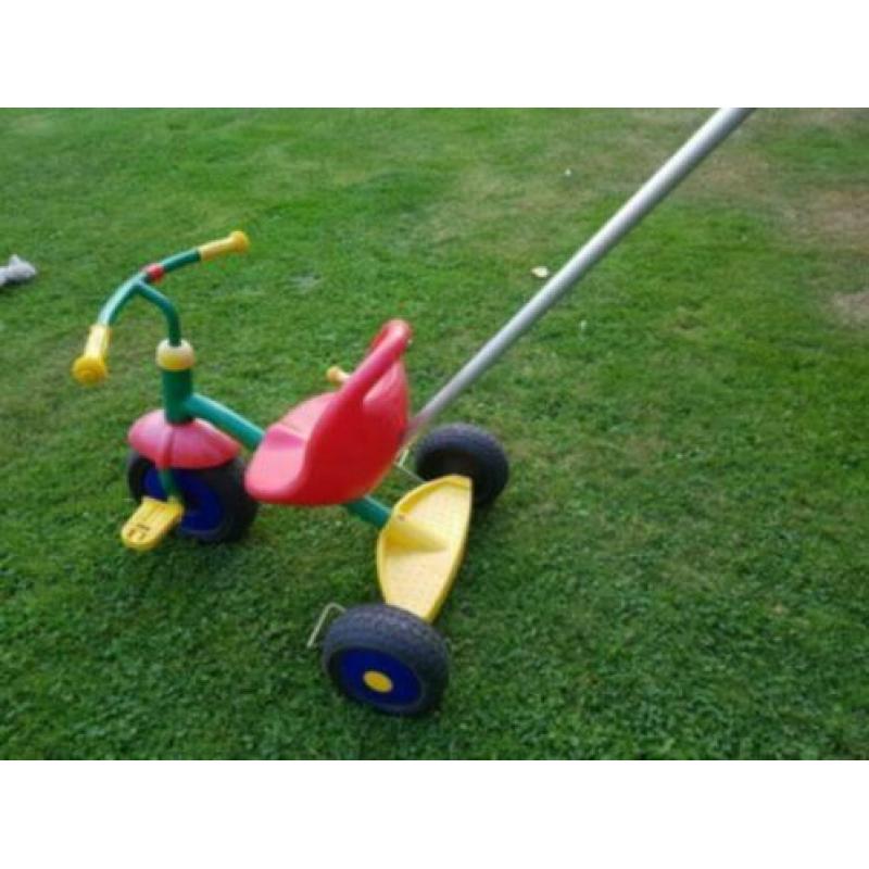 KETTLER driewieler met duwstang