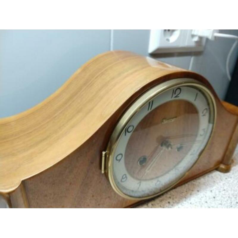 Leuke zeer nette schouw pendule