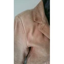 Mooi echt leren blazer jasje van Class leather mt 34