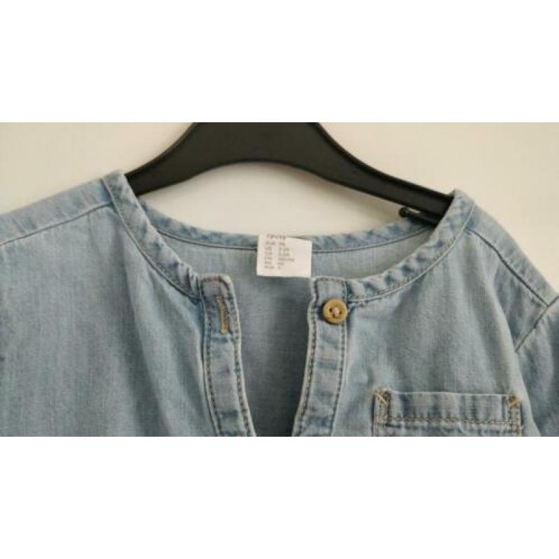 2x jurkjes maat 98 roze en jeans