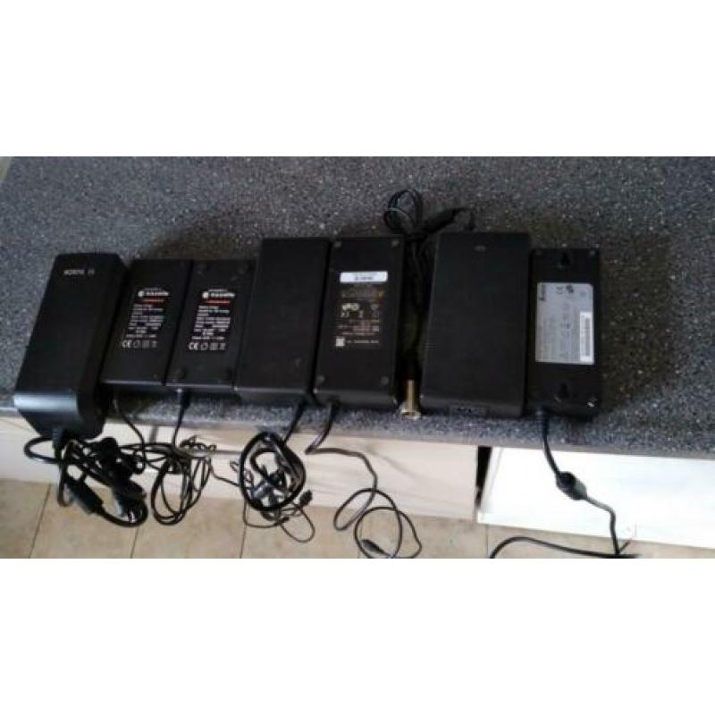 Te koop 7x defecte fiets opladers