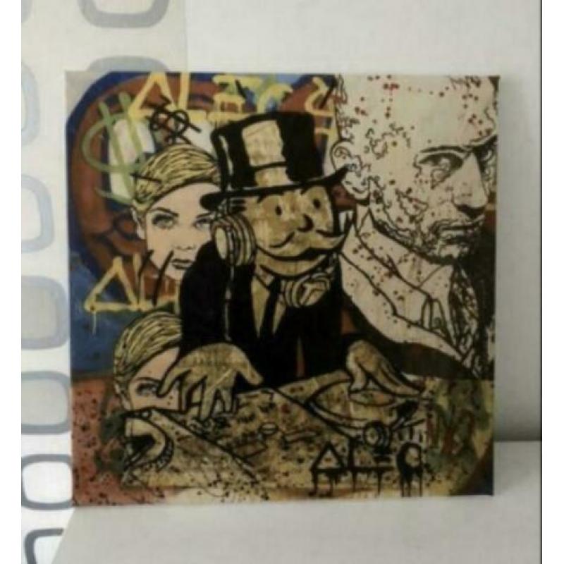 Meerdere Alec Monopoly Canvas schilderijen!