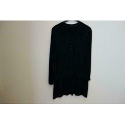 1048 D.blauwe tuniek met lange mouw MEXX; Mt=36
