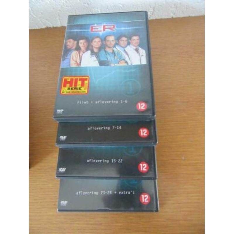 DVD Serie ER 1 t/m 3