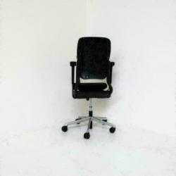 Ahrend 230: Zwarte, Bureaustoelen/Burostoelen+Nieuwe Stof.
