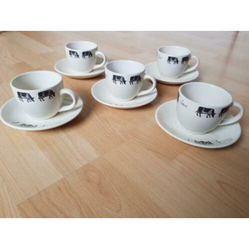 Kop en schotels Jet ter Steege Country Cows