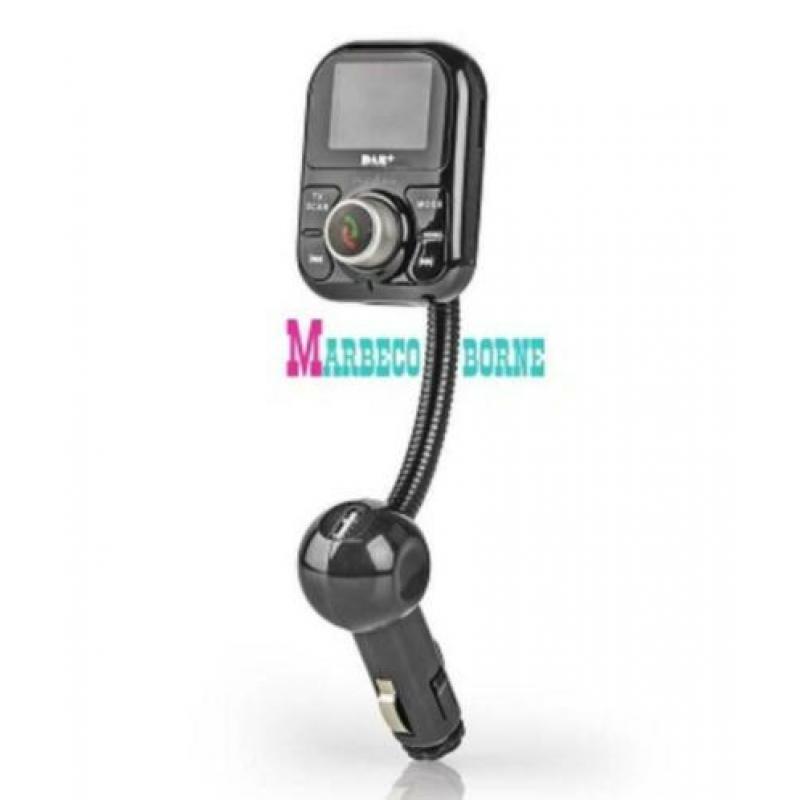 DAB+ radio, DAB+ FM transmitter, Bluetooth FM zender, SD,USB