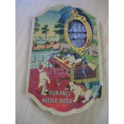 Our Pal's needle book oud naaldenboek uit de jaren 40