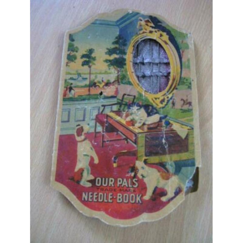Our Pal's needle book oud naaldenboek uit de jaren 40