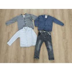 Mooi kledingpakketje Zara, maat 98 en 104