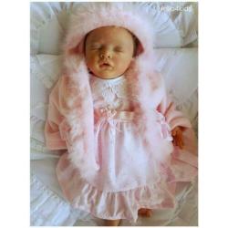 62 baby vestje new born voor doop bolero subtiel