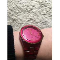 Adidas horloge roze