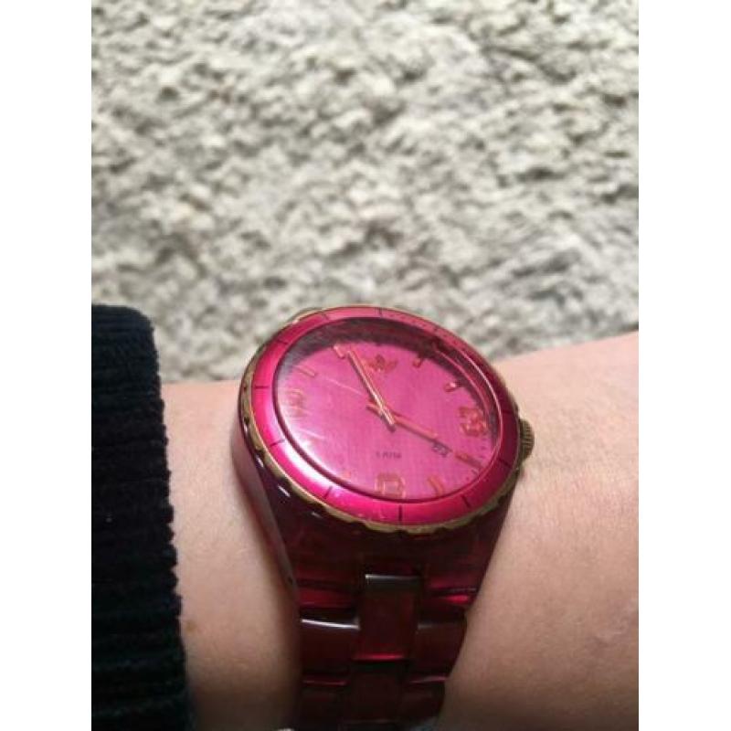 Adidas horloge roze