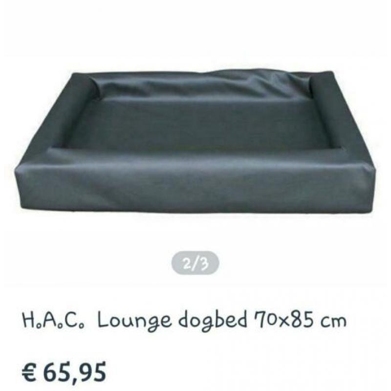 Nieuwe honden mand