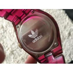 Adidas horloge roze