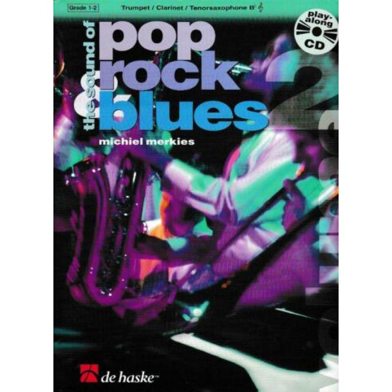 Pop Rock Blues deel 1 en 2 Voor Trompet Clarinet Sax (b634)