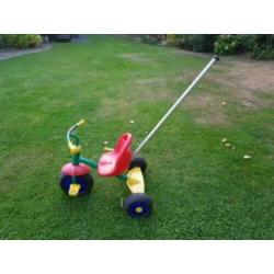 KETTLER driewieler met duwstang