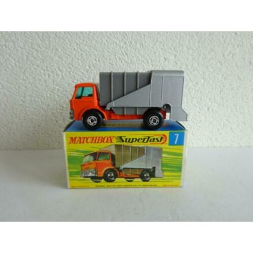 Matchbox Superfast 7 - Refuse Truck in super mooi doosje