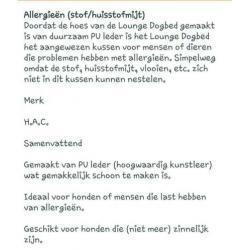 Nieuwe honden mand