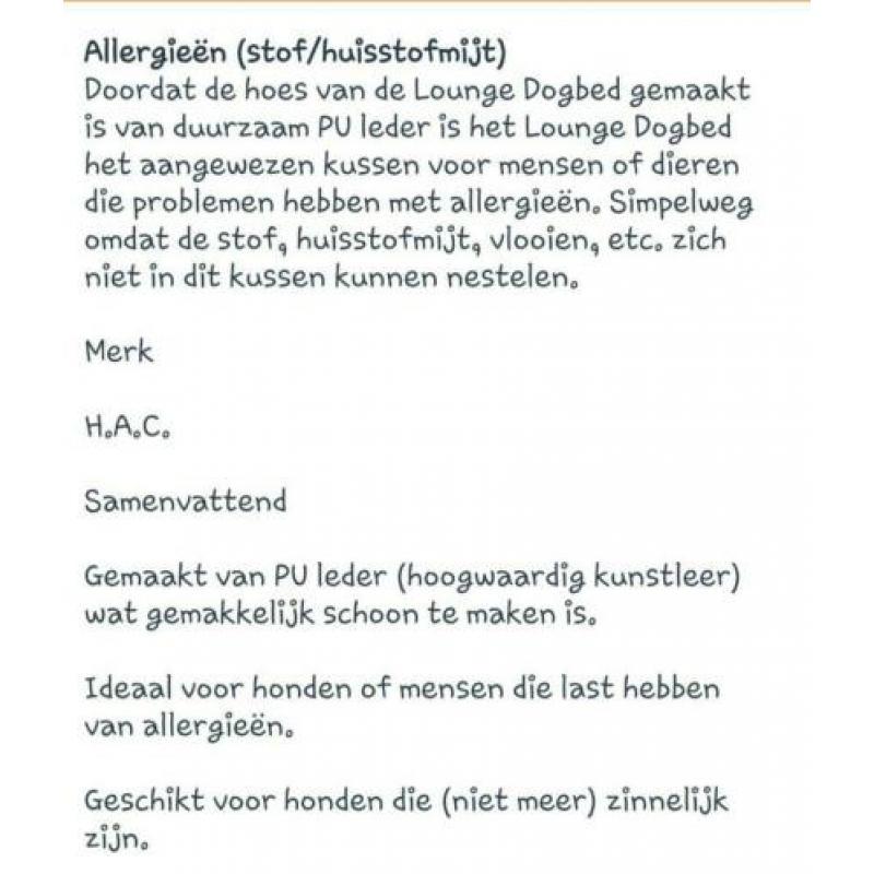 Nieuwe honden mand