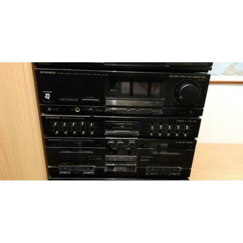 Vintage Pioneer stereotoren losse elementen