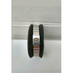 Zeldzame Lady Cartier Santos Galbée 18K Gold Roman Numerals