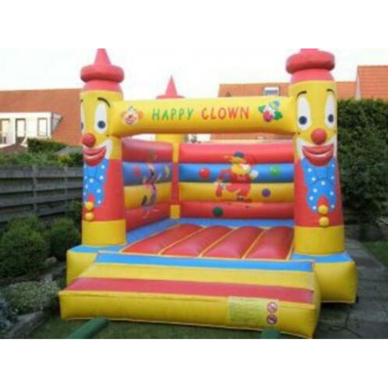 Springkussen Clown , 2 modellen , te huur