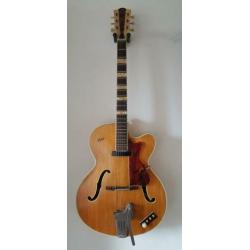 Vintage Hofner 456S/E1 (1959) full-hollow-body elektrische g