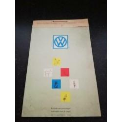 Oude Originele Volkswagen VW kalenders