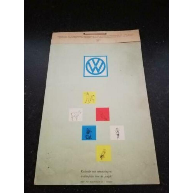 Oude Originele Volkswagen VW kalenders