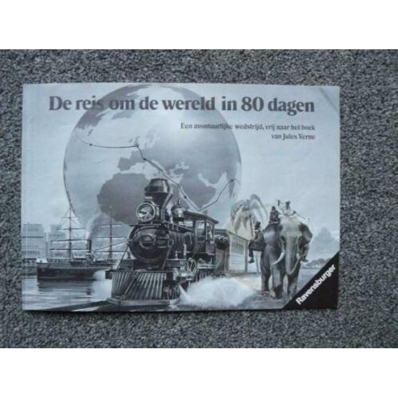 De reis om de wereld in 80 dagen.