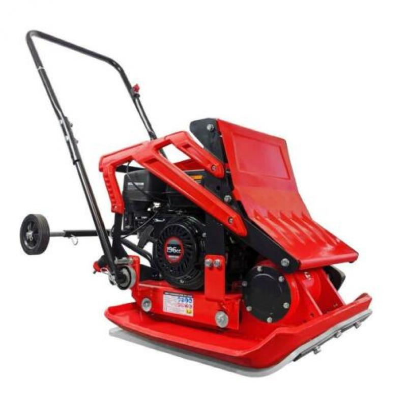 trilplaat, trilstamper 2550kg slagkracht, 35cm verdichting