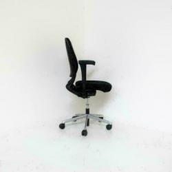 Ahrend 230: Zwarte, Bureaustoelen/Burostoelen+Nieuwe Stof.