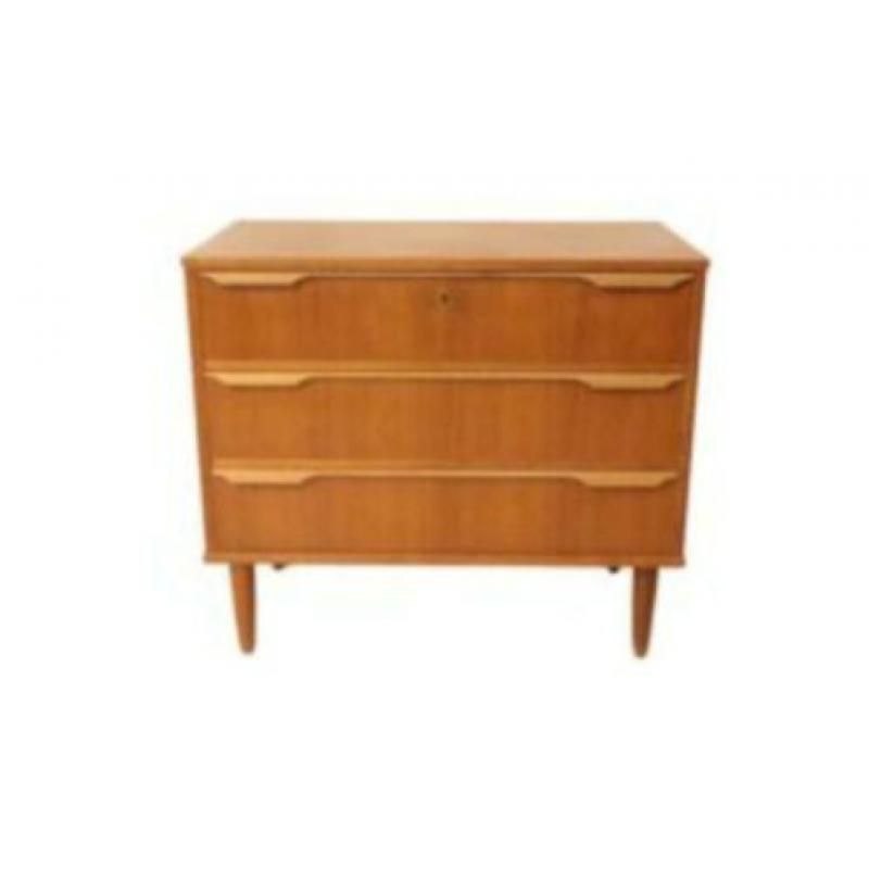 vintage kast deens design ladenkast kastje jaren 60
