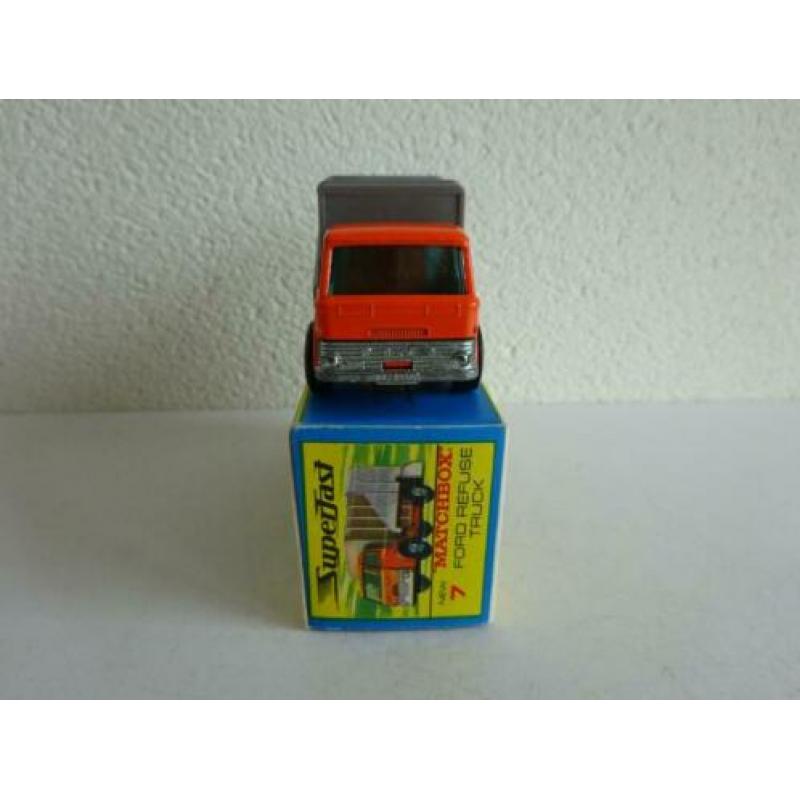 Matchbox Superfast 7 - Refuse Truck in super mooi doosje