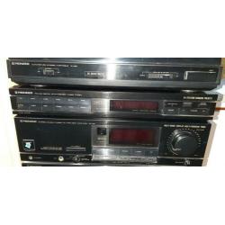 Vintage Pioneer stereotoren losse elementen