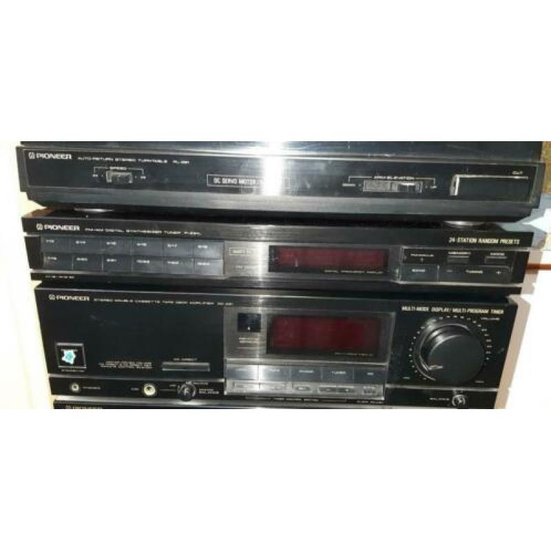 Vintage Pioneer stereotoren losse elementen