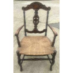 brocante armleuning stoel
