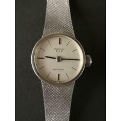 zilveren horloge , dameshorloge ,