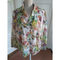 Superleuke katoenen blouse van ATELIER GS maat 44