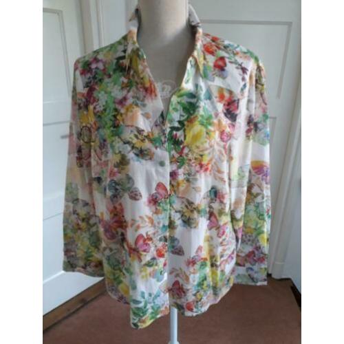 Superleuke katoenen blouse van ATELIER GS maat 44