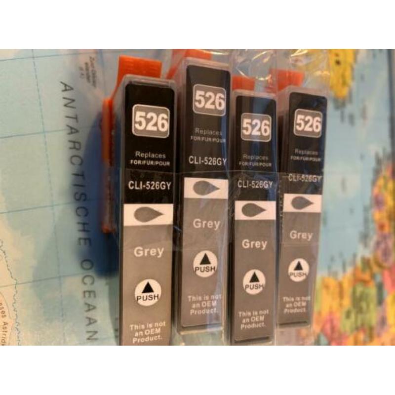 Canon cartridge Inktpatroon 526 grijs